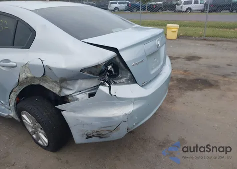 2012 Honda Civic Ex-L из США, поврежденный, VIN 19XFB2F95CE349222